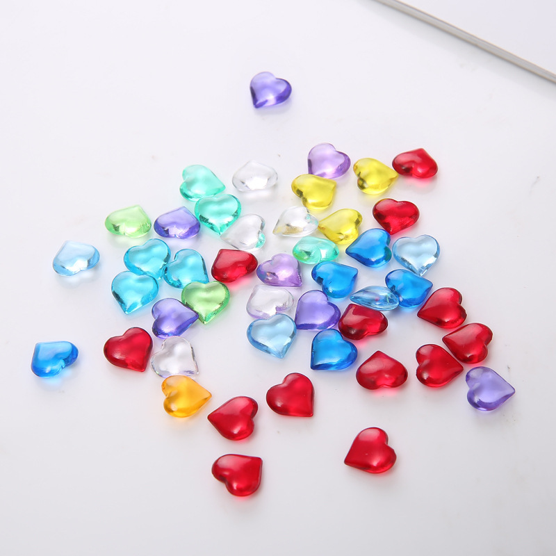 Board Game Illustration - 100 個 10*4 ミリメートルハート形アクリル透明ポーンストーンチェスマンゲームピーストークンボードゲームアクセサリー