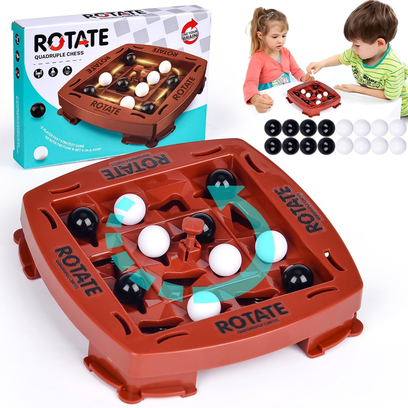Board Game Yahtzee - ロジックチェストラックゲーム知育玩具、トラックチェスゲーム、4連ゲーム、楽しいテーブルトップ2プレーヤーパズルボードゲームセット