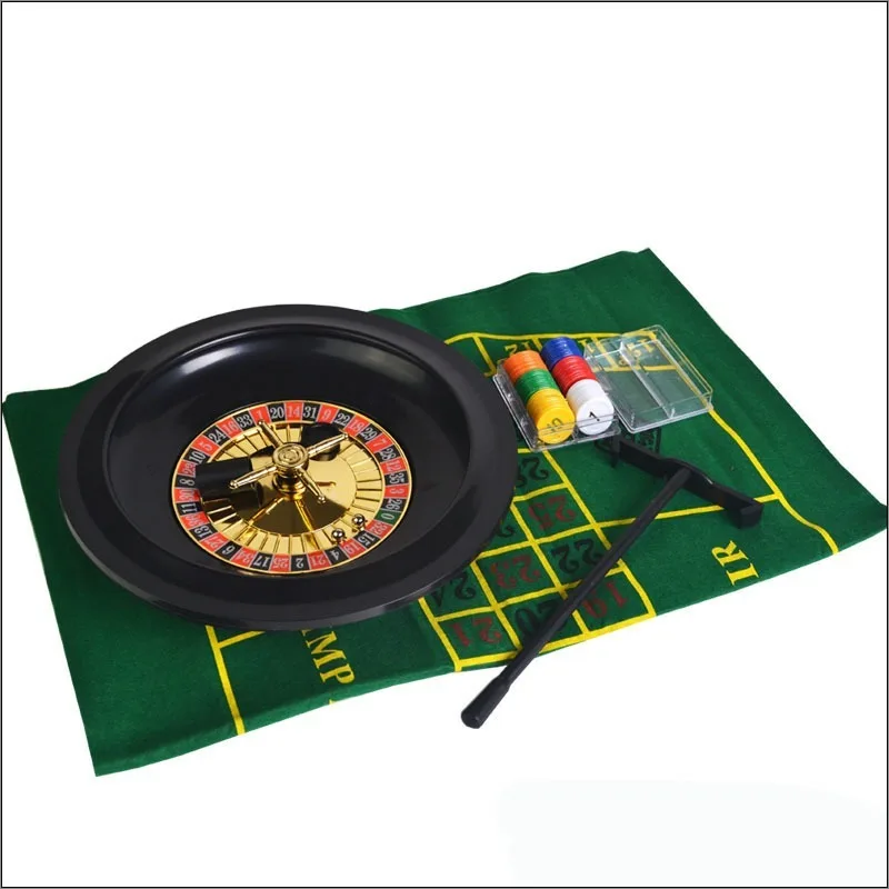 Board Game Zenith - ホイールプラスチックターンテーブルゲームセットロシア 10 インチパーティー面白いカジノルーレットツールポーカーチップエンターテイメントボードゲーム