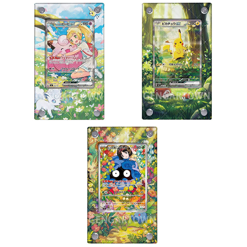 Board Game Monster - ポケットモンスター リーリエ カードディスプレイスタンド アニメ クラシックゲーム PTCG