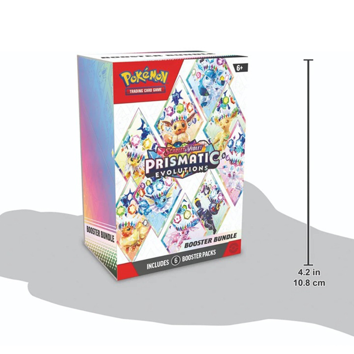 Board Game Eleven - Kayou ポケモン 72個入り ポケモン英語ブースターパック、スカーレットバイオレット151ブラインドボックスカード、プリズマティックエボリューションズポケモンメガカードコレクターズエディション、パーティーボードゲームバトルゲーム用小道具、カード愛好家への素晴らしいコレクターズギフト