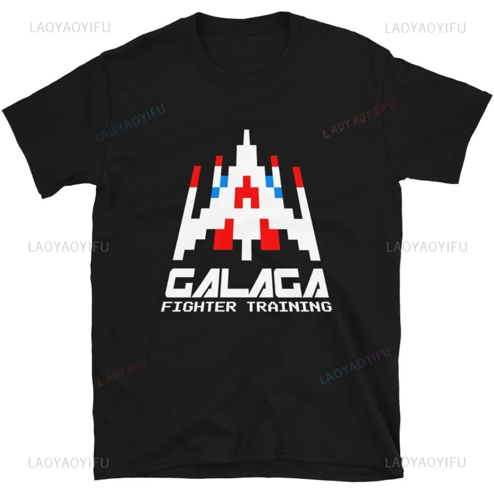 Board Game Vintage - アーケードガレガガ-男性用ヴィンテージトップス,ビデオゲーム,スペースゲームスペース,エイリアン,原宿スタイル,レトロ,カジュアル,80s, 70s