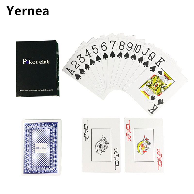 Board Game Illustration - 防水PVCトランプ,ポーカーとクラブのカード,耐摩耗性と耐摩耗性,2.48x3.46インチ