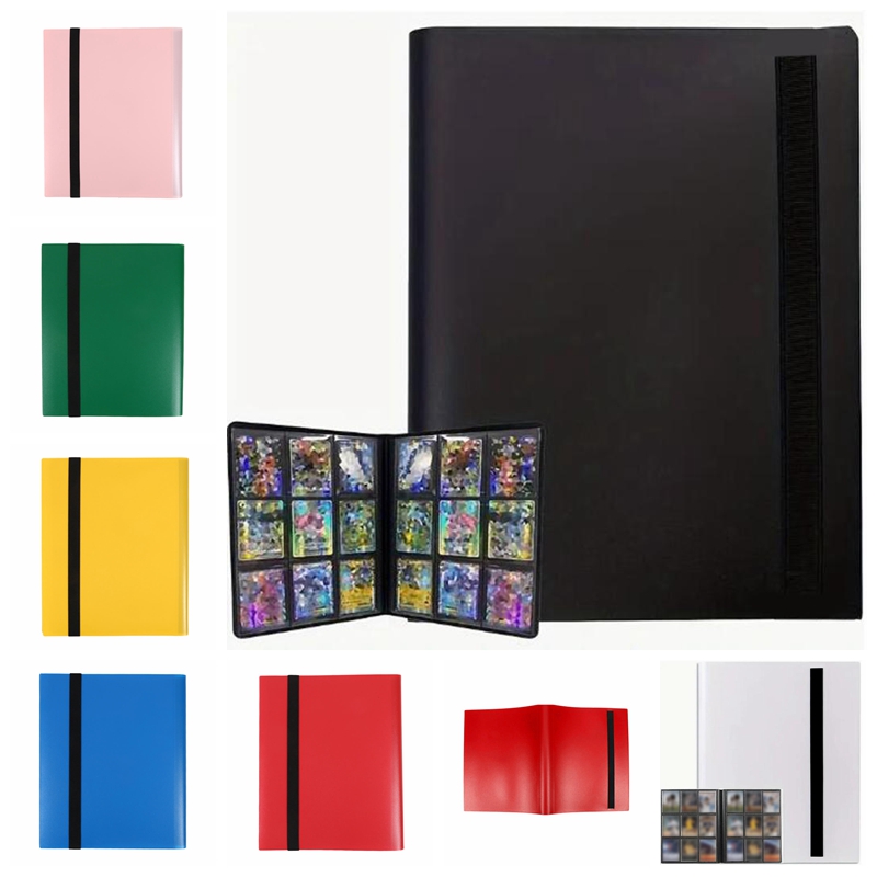Board Game Book - クリアグリッドポケットアルバム 4/9/12 スロットオーガナイザー カードチケット用 ポータブルミニフォトブック |