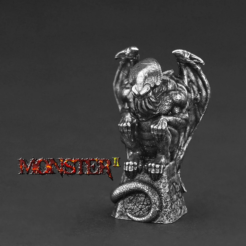 Board Game Monster - 金属モンスター兵士モデルおもちゃギフト男の子のためのデスクトップボードゲームピースミニチュア装飾アクセサリー人形完成品