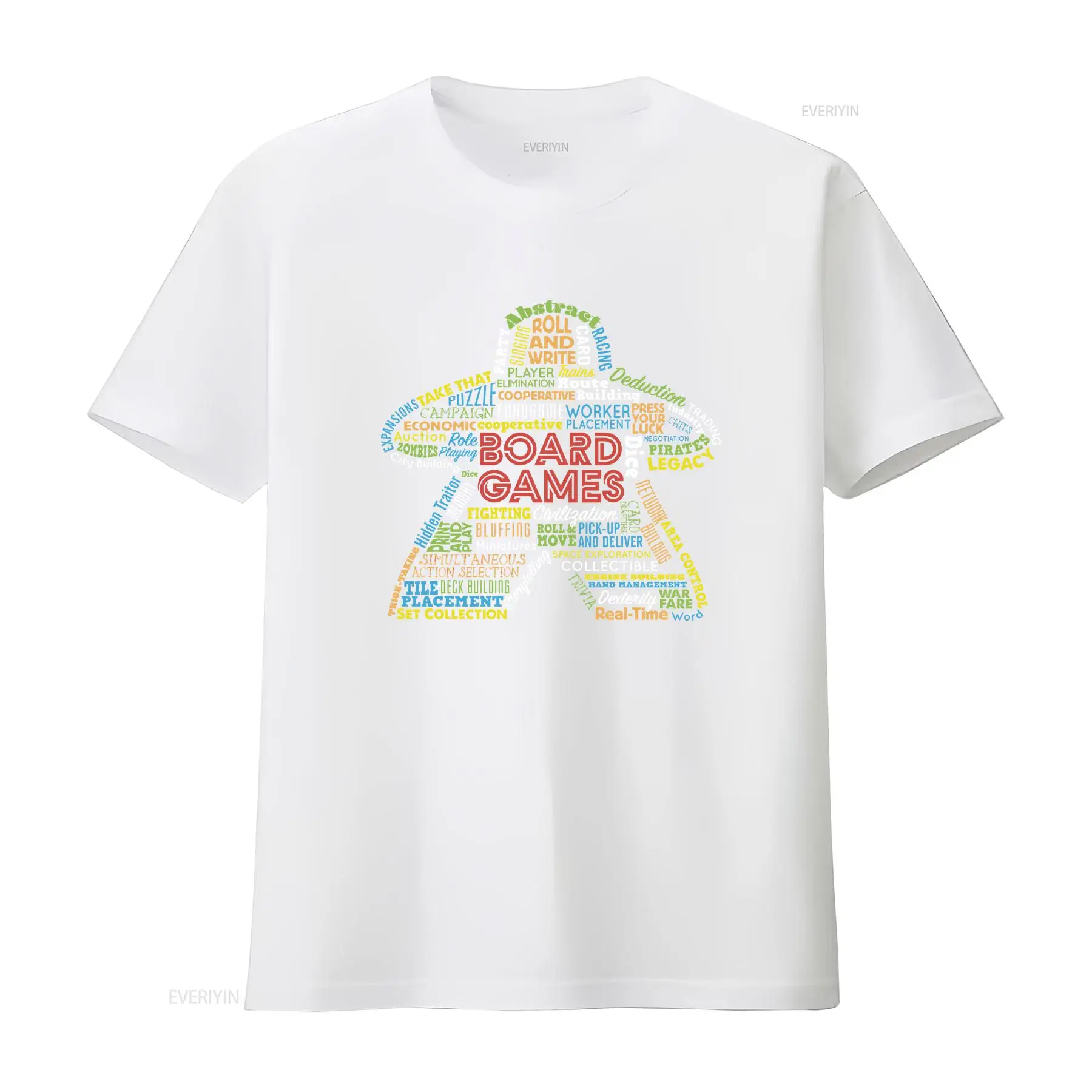 ボードゲームのメカニズム ミープル ゲームの種類 Tシャツ  - Board Game Vintage のレビューと価格