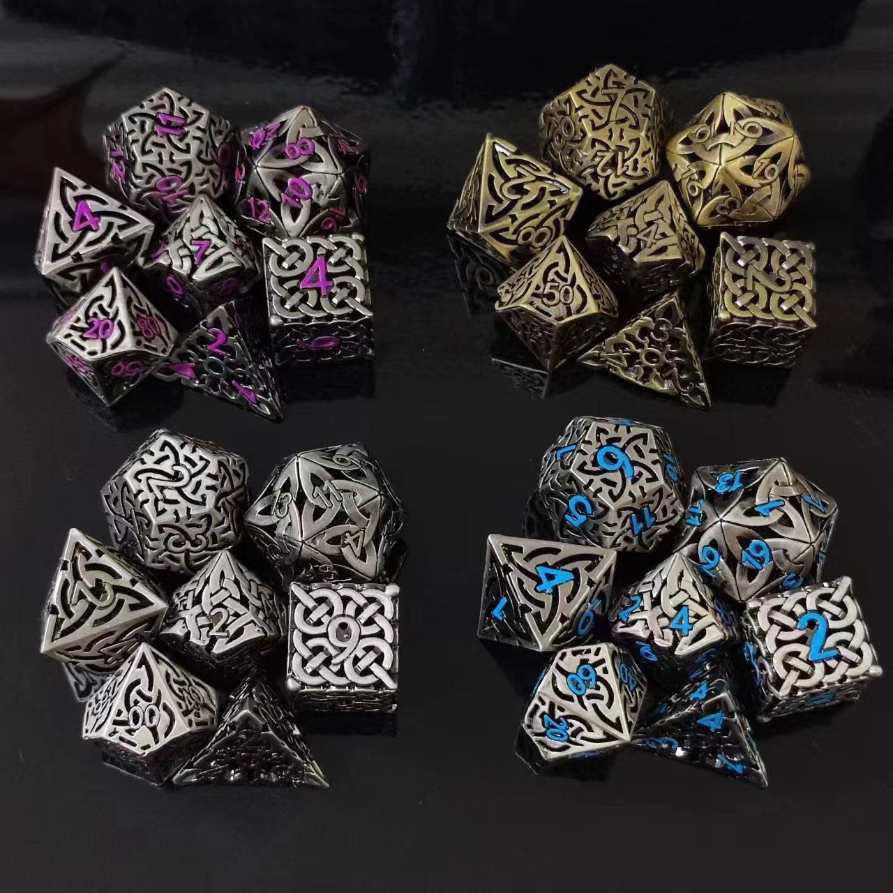 7ピースのコスプレ衣装,真ちゅう製のゴールドカラーのアクセサ - Board Game Rpg のレビューと価格