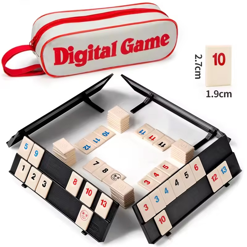 新作2026デジタルゲームラミータイルクラシックボードゲーム - Board Game Sequence のレビューと価格