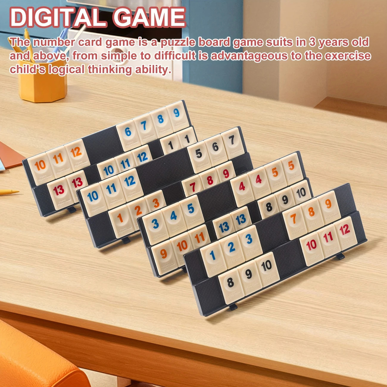 新作2026デジタルゲームラミータイルクラシックボードゲーム - Board Game Sequence のレビューと価格
