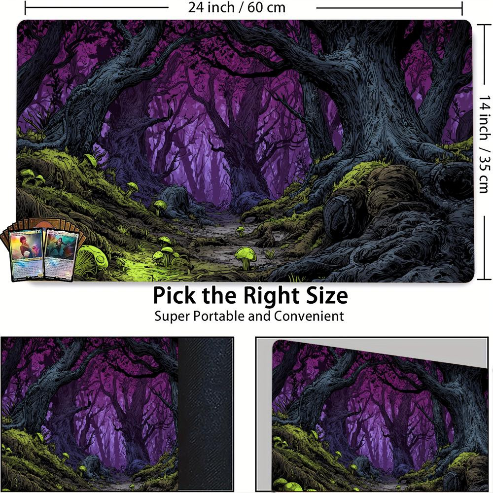 魅惑の霧の森マジックカードバトルマット TCG プレイマット - Board Game Enchanted Forest のレビューと価格