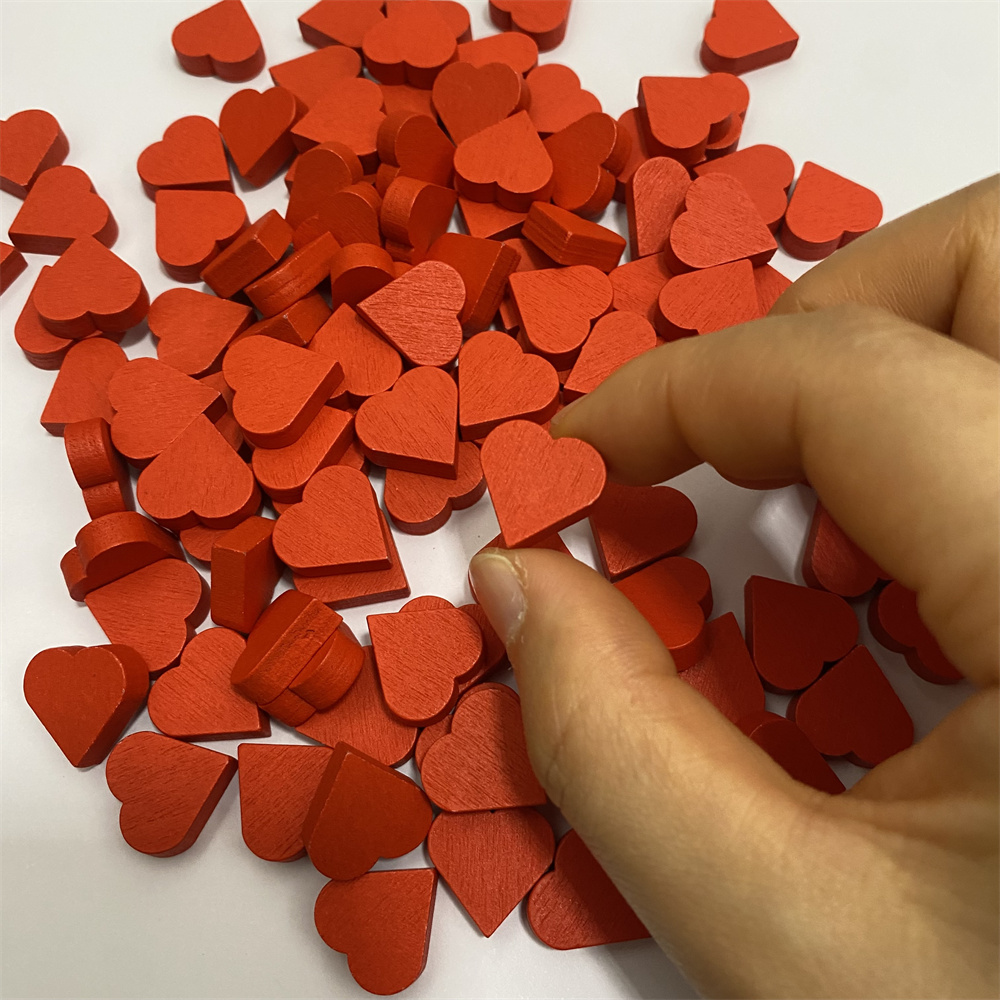100 個 15 ミリメートル * 5 ミリメートル赤いハー - Board Game Sequence のレビューと価格