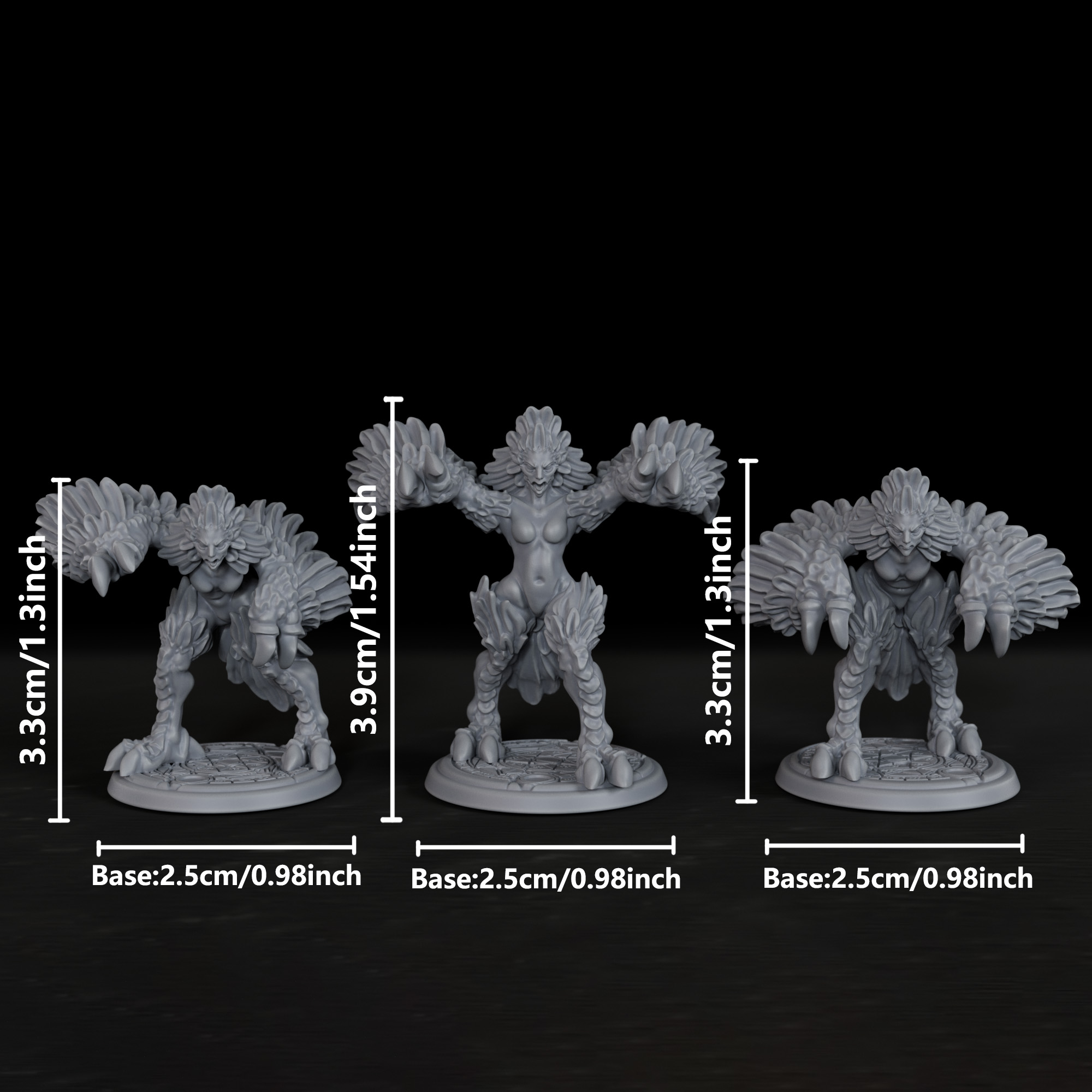 RPGハーピーズミニチュア - クリスマスギフト、RPGテー - Board Game Rpg のレビューと価格