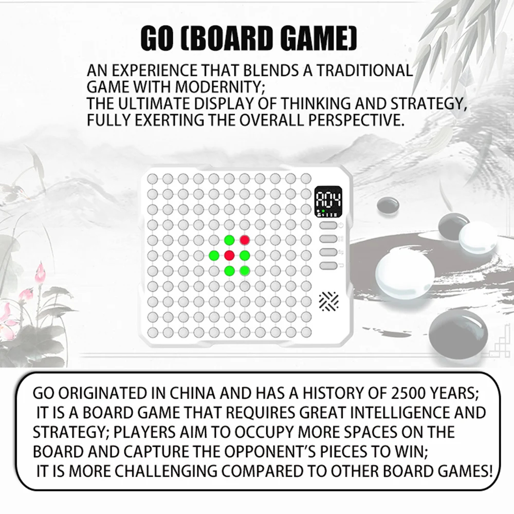 14 in 1多機能スマートボードゲーム電子チェスバックギャ - Board Game Zenith のレビューと価格