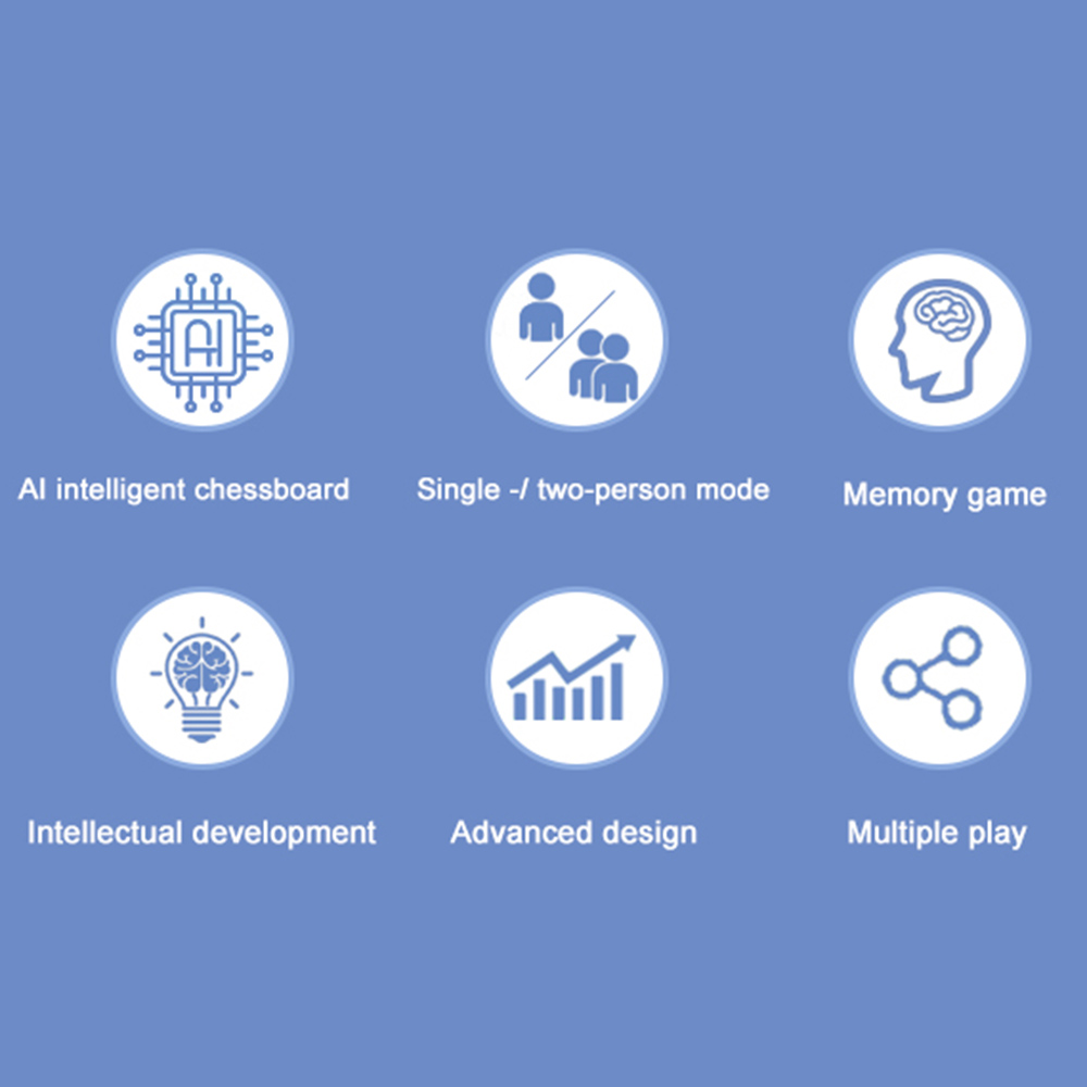 9 in 1多機能スマートボードゲーム電子チェスバックギャモ - Board Game Zenith のレビューと価格