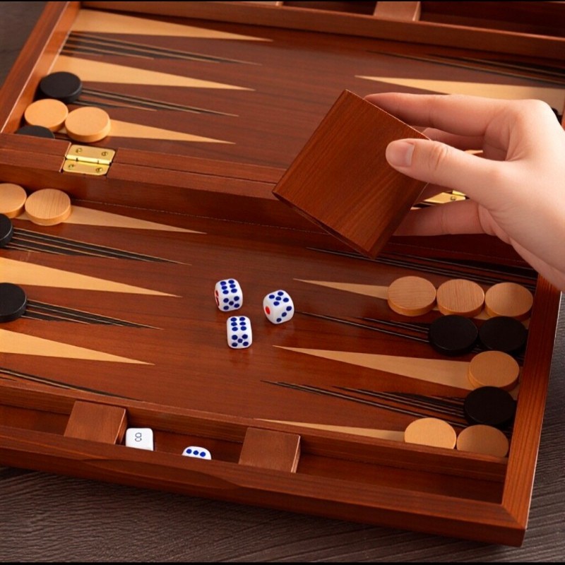 無垢材バックギャモン 11-19 インチ高級プロフェッショナ - Board Game Zenith のレビューと価格