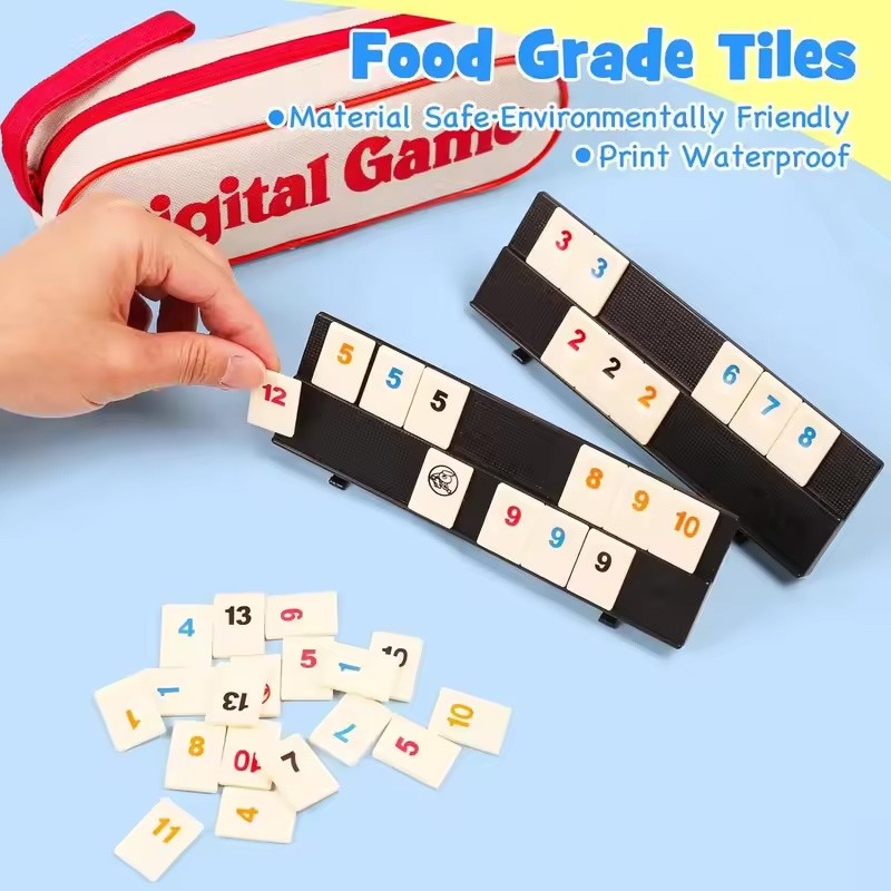 インタラクティブな数字タイルボードゲームセット 106枚のタ - Board Game Sequence のレビューと価格