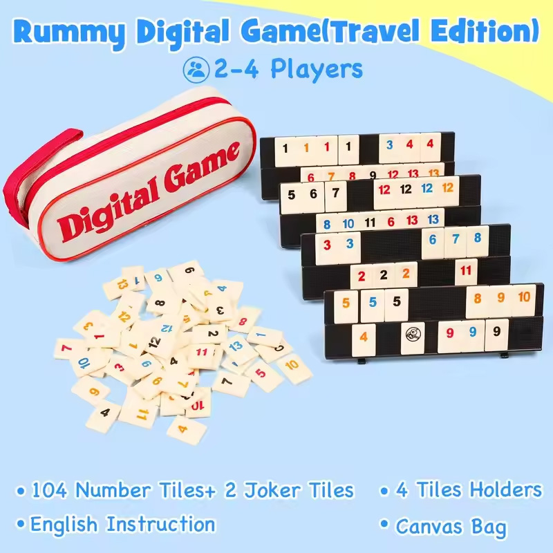 インタラクティブな数字タイルボードゲームセット 106枚のタ - Board Game Sequence のレビューと価格