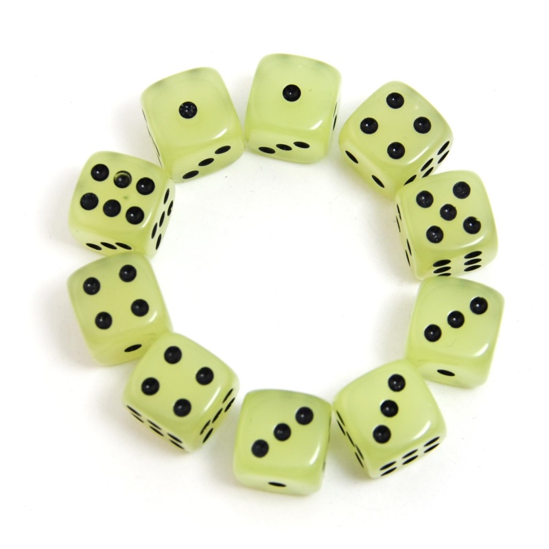 ボードゲーム用の暗いサイコロで光る、dnd、mtg、rpg、 - Board Game Yahtzee のレビューと価格
