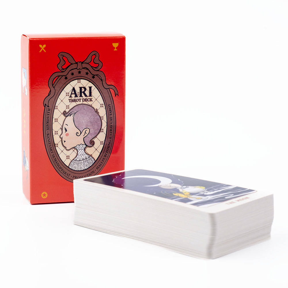 Ari 78枚タロットデッキ かわいい赤ちゃん漫画デザイン  - Board Game Illustration のレビューと価格