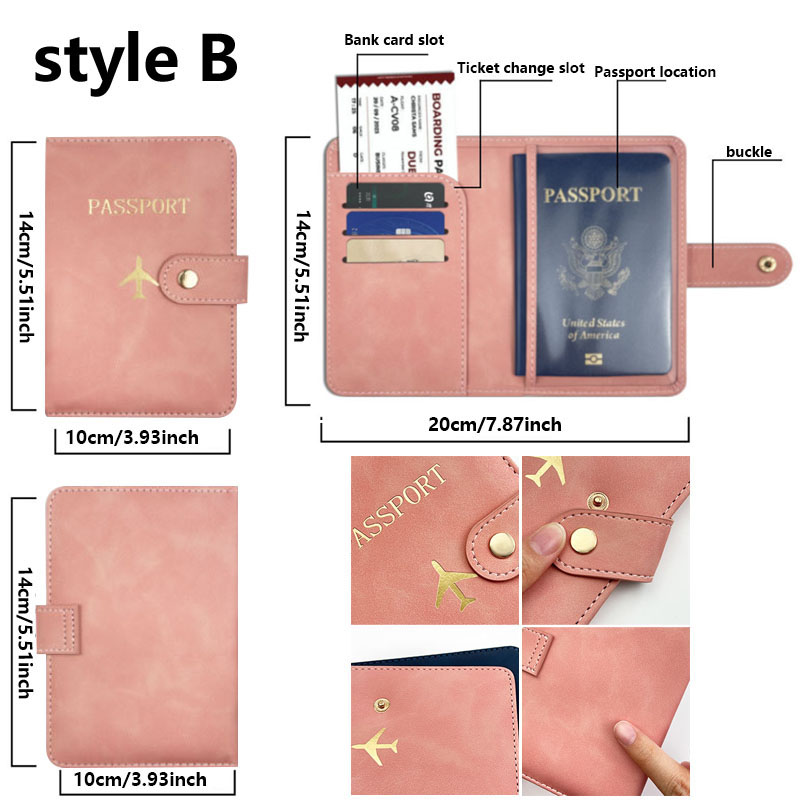 レザーパスポートホルダーカバーケース、旅行必需品、クレジット - Board Game Book のレビューと価格