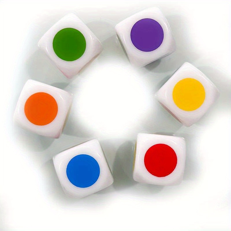 10個のマルチカラー6面数字ダイス、卓上RPGヤッツィーボー - Board Game Yahtzee のレビューと価格