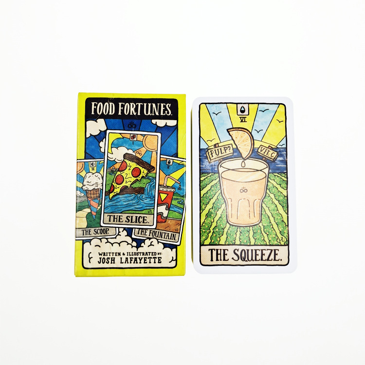 78リットルの食品 & ドリンクカードの新しいタロットコレク - Board Game Illustration のレビューと価格