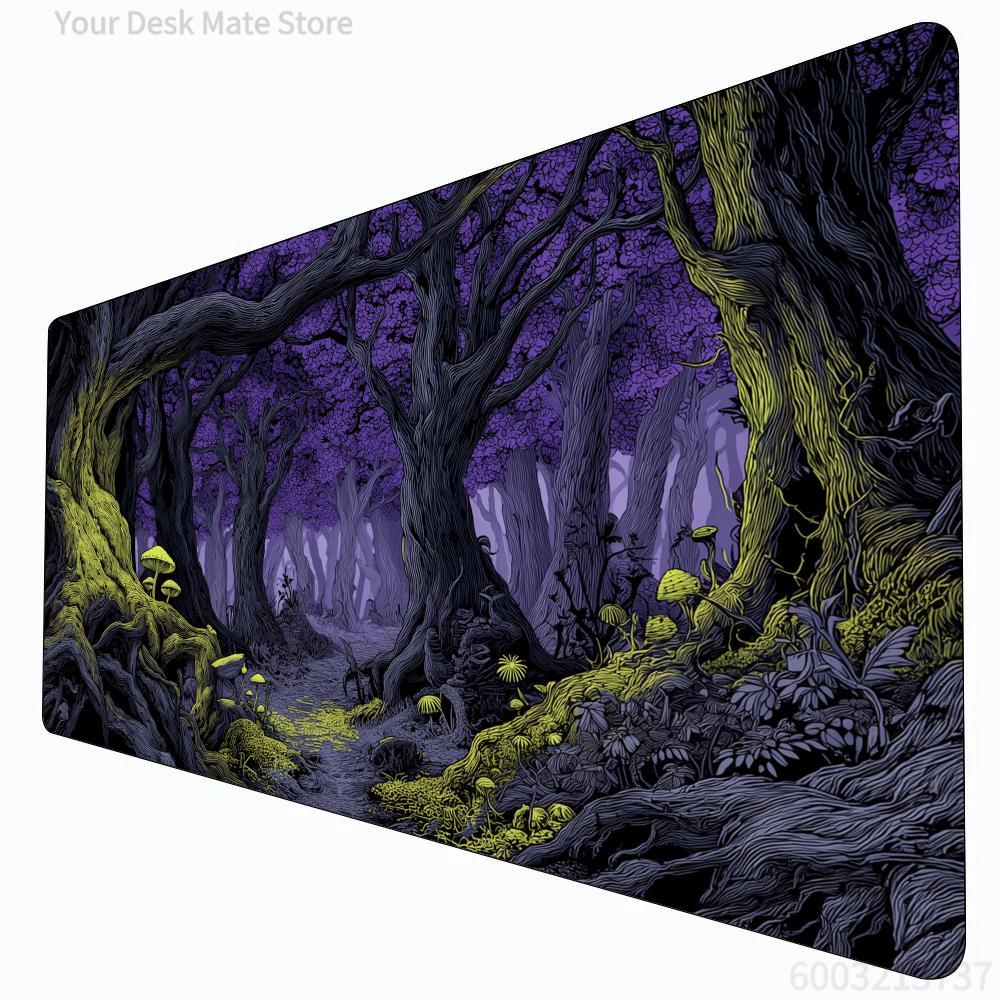 魅惑の霧の森マジックカードバトルマットMTGプレイマット滑り - Board Game Enchanted Forest のレビューと価格
