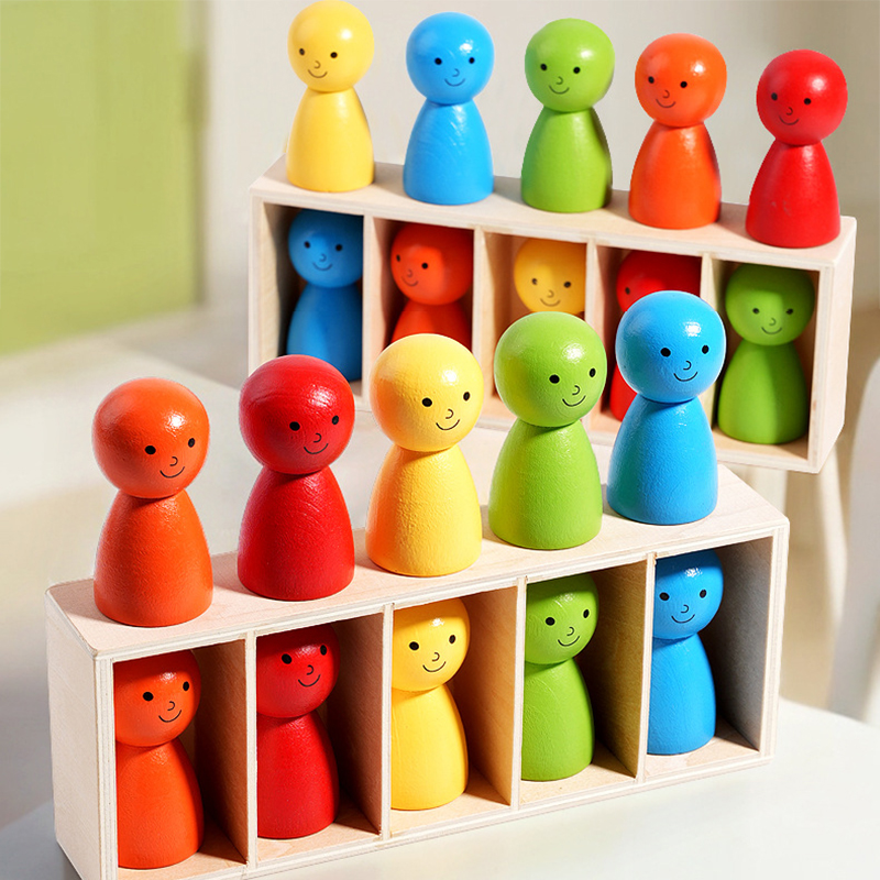 色を推測する人形 カラーマッチング 小さな人形チャレンジ 論 - Board Game Multiplayer のレビューと価格